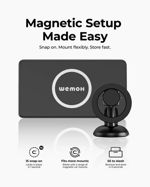 WEMOH Baby-Automonitor – 1080P HD Nachtsicht