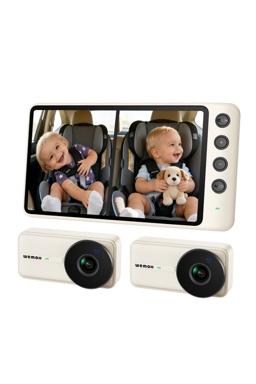 Wemoh C1 Dual-Camera Baby Car Monitor