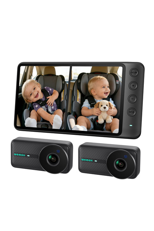 WEMOH Baby Car Monitor – 1080P HD Night Vision