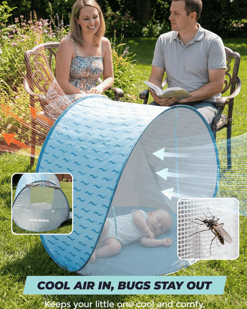 WEMOH T1 Pop Up Baby Beach Tent