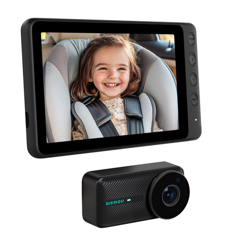 Babyphone voiture WEMOH – Vision nocturne HD 1080P