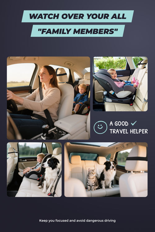 WEMOH Baby-Automonitor – 1080P HD Nachtsicht