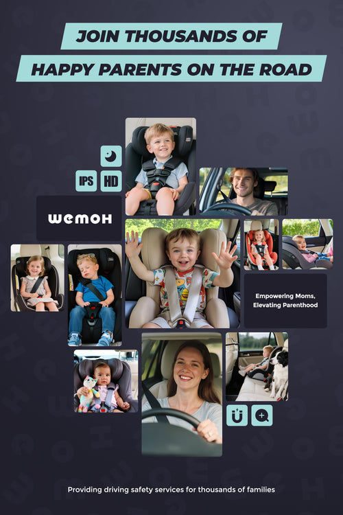 WEMOH Baby-Automonitor – 1080P HD Nachtsicht