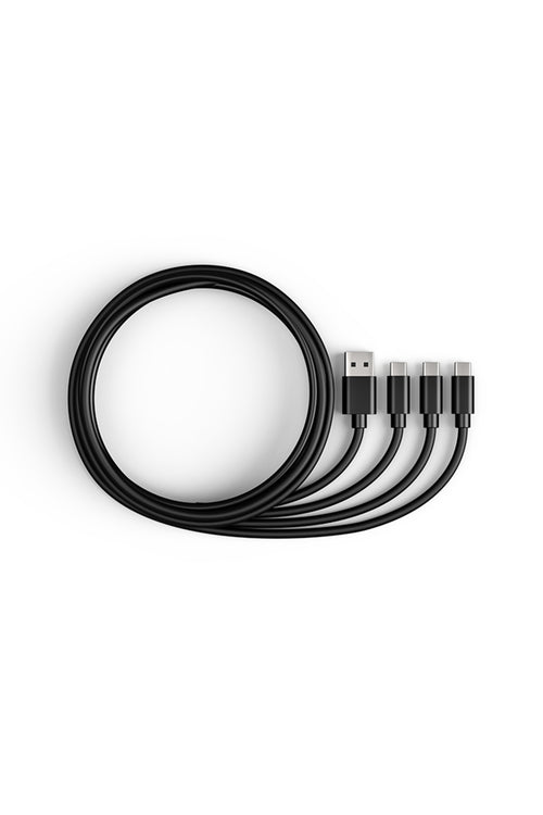 WEMOH Baby Car Monitor USB-C Power Extension Cable (2 Cams)