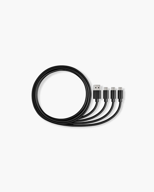 WEMOH C1 dual-cam USB-C power cable for compatible baby car monitor systems, adding reach for cleaner dual-camera setup.