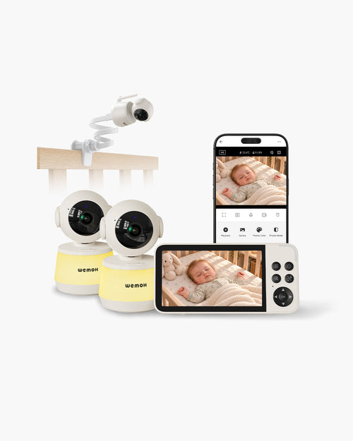 WEMOH M1 Dual-Camera Baby Monitor