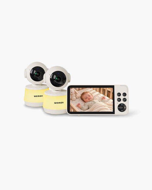 WEMOH M1 Dual-Camera Baby Monitor
