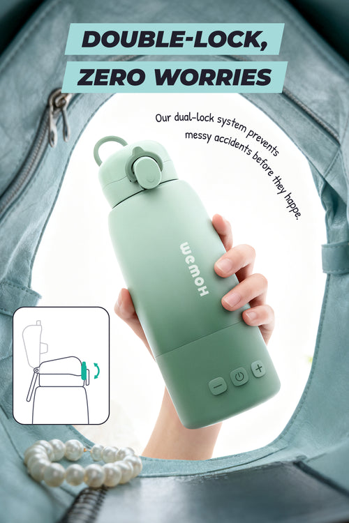 WEMOH Portable Bottle Warmer – Travel Breast Milk & Water Warmer