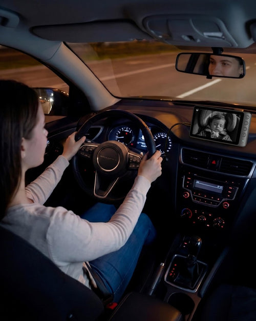 WEMOH C1 Single-Camera Baby Car Monitor - WEMOH