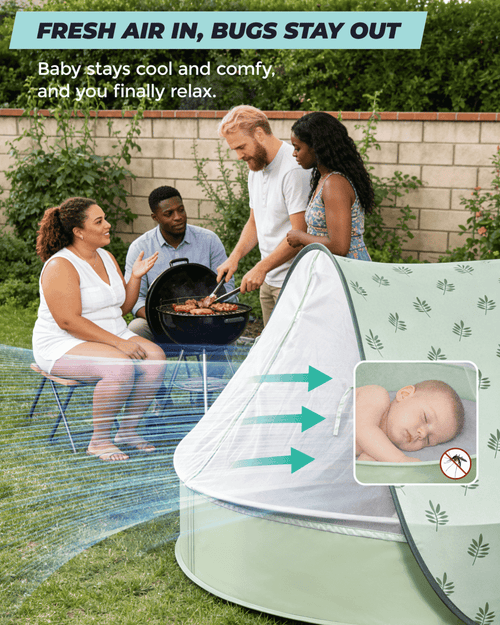 WEMOH T1 Plus Pop Up Baby Beach Tent - WEMOH