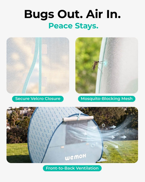 WEMOH T1 Pop Up Baby Beach Tent - WEMOH
